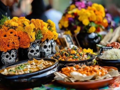 Día de Muertos - Mexikanischer Firmenmarkt 